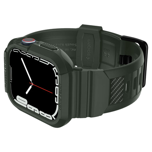 Spigen כיסוי+רצועה ל-Apple Watch Series (45mm / 44mm) – Rugged Armor Pro